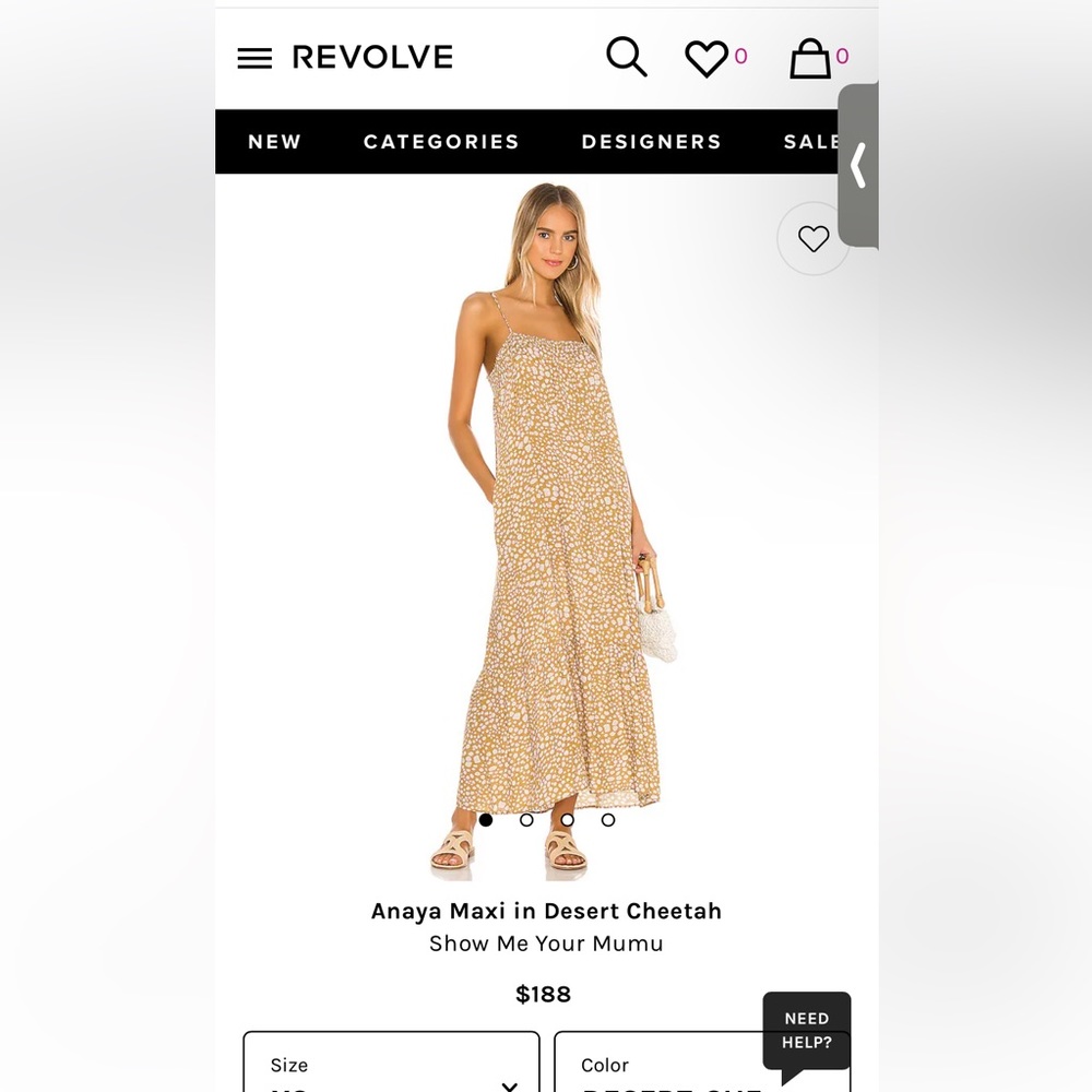 Show me your Mumu - Anaya Maxi in Desert Cheetah